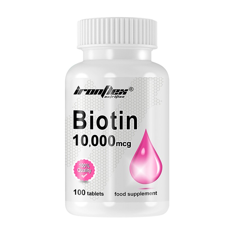 IronFlex Biotin - 100 tablets